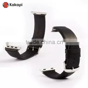 Watch Band With Connector for Iwatch Buckle Ban for 38MM Apple Watch Leather Band MT-3911 thumbnail-4
