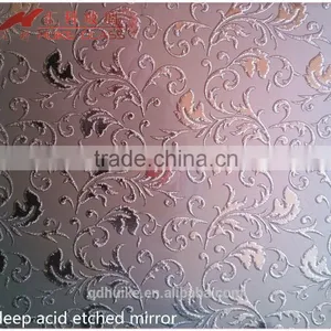 ROCK BOTTOM PRICEchampagne Mirror/decorative Mirror/interior Door Glass/background Wall Glass/curtain Wall/TJ/CJ-flower Heart thumbnail-3