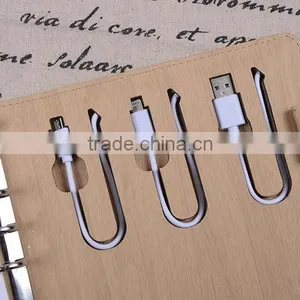 Multi-color Leather Diary With Usb Stick,ring Binder Notebook Power Bank Quality Choice thumbnail-6