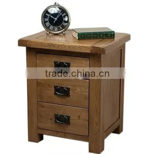 European Style Solid Oak Antique Bedroom Furniture thumbnail-1