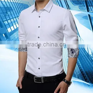 Custom Printed Shirts for Men High Quality Body Fit Shirts thumbnail-4