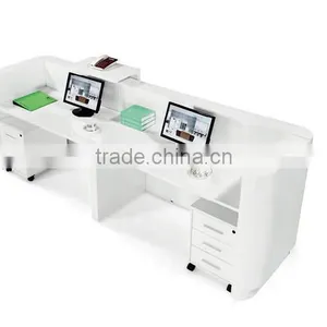 Modern Design LED Light Reception Desk thumbnail-3