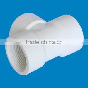 BOYAN Zhejiang Thread Fittings Plastic Pipe Fitting White Pvc BS Standard Female Tee thumbnail-3