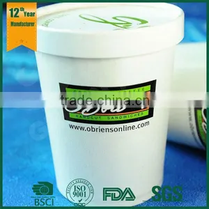 Disposable Paper Cup,soup Cup With Paper Lid, Custom Printed Paper Soup Cup thumbnail-4