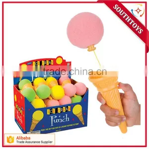 New Arrival 7 Inch Ice Cream Punch Cone Toy for Kids thumbnail-1