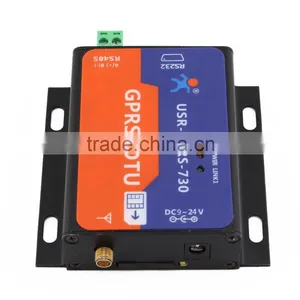 USR-GPRS232-730 Industrial GPRS DTU Rs232/485 GPRS GSM Converter thumbnail-4
