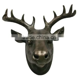 Golden Deer Head Resin Nativity Figurines thumbnail-1