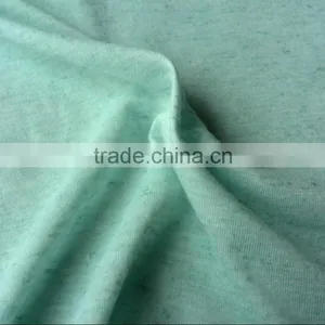 Polyester Ramie Slub Like Single Jersey Fabric thumbnail-1