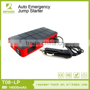Emergency Mobile Power Supply Car Power Bank 12000mAh 12V Rechargeable Auto Jump Starter thumbnail-5