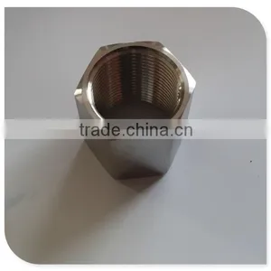 3/4" BSP Female Barb Coupling Hexagonal 316 Grade thumbnail-1