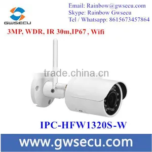 Hot Selling New Product Outdoor ip Wifi 3MP DH-IPC-HFW1320S-W Dahua Cctv Camera Bullet thumbnail-1