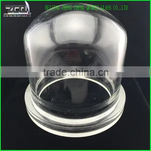 Quartz Glass Bell Jar With Flange thumbnail-4