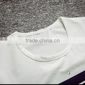 The 2016 Summer Printed the New Men's Short Sleeve T-shirt for Colourful Stripe t Shirt thumbnail-3