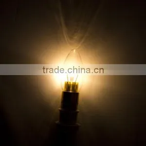 LED Candle Bulb Golden 3.5W B22 SMD5630 Warm White Dimmable LED Candle Bulb Light thumbnail-5