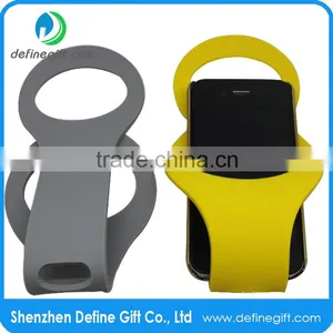 Silicone Foldable Charger Holder, Promotional Mobile Phone Charger Holder thumbnail-2