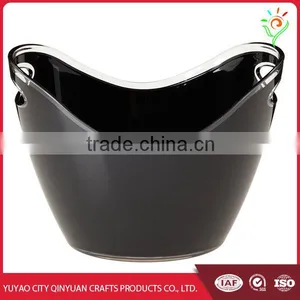 Promotion Custom Clear Acrylic Ice Bucket Wholesale, Beer Ice Bucket, Clear Plastic Ice Bucket Quality Choice thumbnail-1