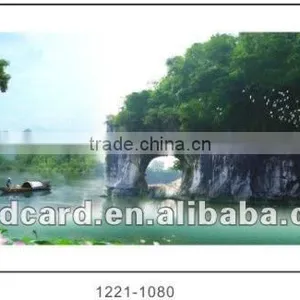 China Originator 3d Miniature Framed Picture 3d Poster Beautiful Scenery thumbnail-1