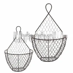 Kitchen Wire Metal Basket/hanging/ Power Coating thumbnail-1