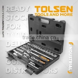 39PCS 1/4"&1/2" SOCKET SET thumbnail-1