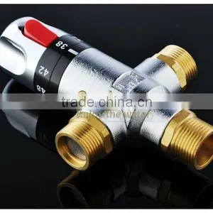 Thermostatic Mixing Valve(Thermostatic Tempering Valve,Thermostatic Control Valve)QH0211 thumbnail-1
