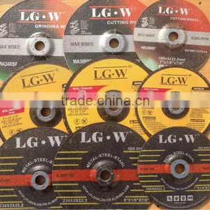 H537 China Factory Price 230*6*22mm Black/red Depressed Center Grinding Wheel for Metal/inox/stainless Steel thumbnail-3