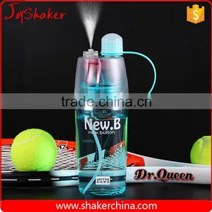 400ML Fashion Design BPA Free Plastic Water Bottle With Spray thumbnail-1