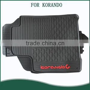 Wholesale Custom Fit Full Set Type PVC Auto Car Floor Mats For SSANGYONG KORANDO thumbnail-2