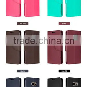 New Model Flip Wallet PU Leather Case For Samsung Galaxy Note 7Alibaba Express China Factory thumbnail-3