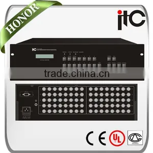 ITC RGB 8 Series 8 in 2/4/8 Out LCD Display RGB Audio Video Matrix Switcher thumbnail-1