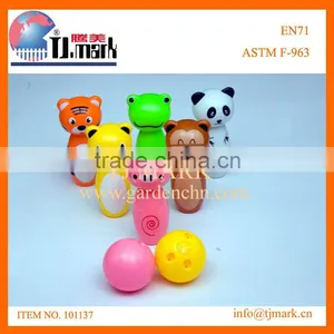 PP Color Animal Bowling Ball Game Toys thumbnail-1