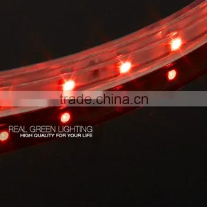 Waterproof Red Flexible 220V 3528 SMD LED Strip Lights For Outdoor Use thumbnail-2