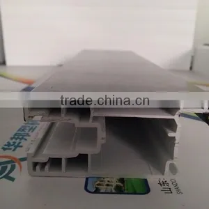 Pvc Casement Window Frame/upvc Profile Side Hinged Window/upvc Window and Door Profile thumbnail-1