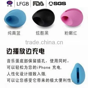 Newest Design Silicone Cell Phone Loudspeaker,mobile Phone Loudspeaker thumbnail-1