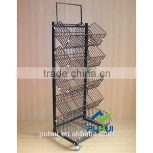 3 Tier Bulk Food Storage Rack thumbnail-6