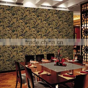 Elegant and Rich Antiquity PVC 3d Office Grass Cloth Wallpaper thumbnail-3