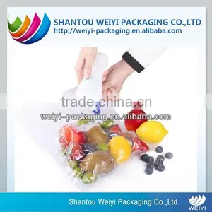 Transparent Nylon Vacuum Fresh Vegetable Packaging Bag thumbnail-1