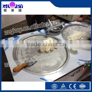Frying Ice Pan Machine/High Quality Stainless Steel 2 Pan Durable Fry Ice Cream Machine thumbnail-1