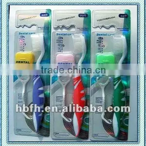 Tooth Brush Kit With Dental Floss and Dental Floss Pick thumbnail-1