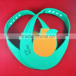 [China Factory]cartoon Logo Printed Eva Foam Sun Visor Caps thumbnail-1