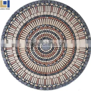 Tile Round Mosaic Medallion Floor Patterns thumbnail-1