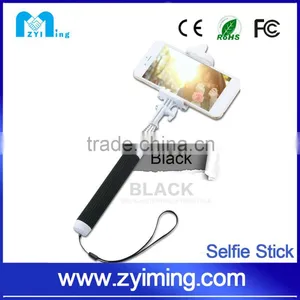 Zyiming 2015 Trending Hot Products Colorful Foldable Selfie Stick YM-Z07-6 Carbon Fiber Selfie Stick for Smart Phone thumbnail-3