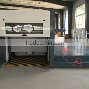 High Speed Flat Bed Automatic Corrugated Paper Die Cutting Machine thumbnail-4
