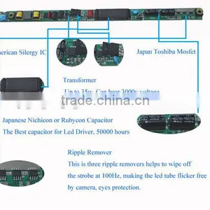 CE TUV SAA Approval Led Tube t8 Led Samsung Chip Self R&D Led Driver 140lm per Watt thumbnail-4