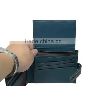Made in China OEM/ODM Leather Wallet Supplier Luxury Fancy Imperial Genuine Cow Leather Wallet for Men thumbnail-5