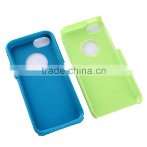 Factory Price Soft Silicon Hybird Phone Case for Iphone 4s 5c 5s thumbnail-6