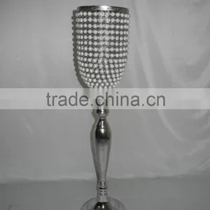 Silver Candelabra With Flower Holder thumbnail-4