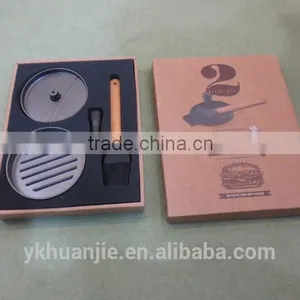 New and Best Quality Aluminum Burger Press Patty Maker BBQ Tool Set thumbnail-1