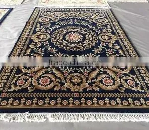 Chinese Traditional Design Handmade Newzealand Wool Carpet Factory Whosale Chinese Antique Handmade Wool Carpet thumbnail-1