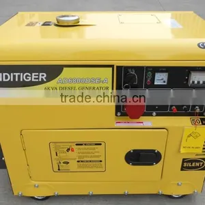 6.5kva 3 Phase 220v 50hz Supper Silent Diesel Generator Factory Sale Quality Choice thumbnail-1