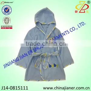 Jianer Wholesale Boy 100%cotton Hooded Toddler Bathrobe thumbnail-1